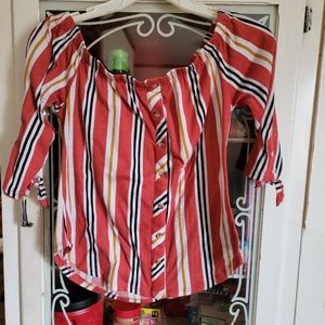 Off the shoulder top